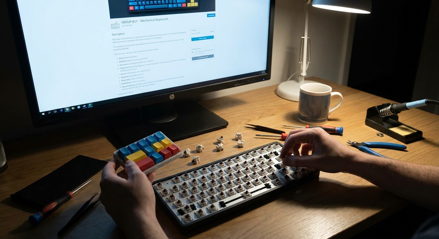 Chasing the Perfect Thock: How to Use Group Buys to Build Your Dream Keyboard, Step by Step