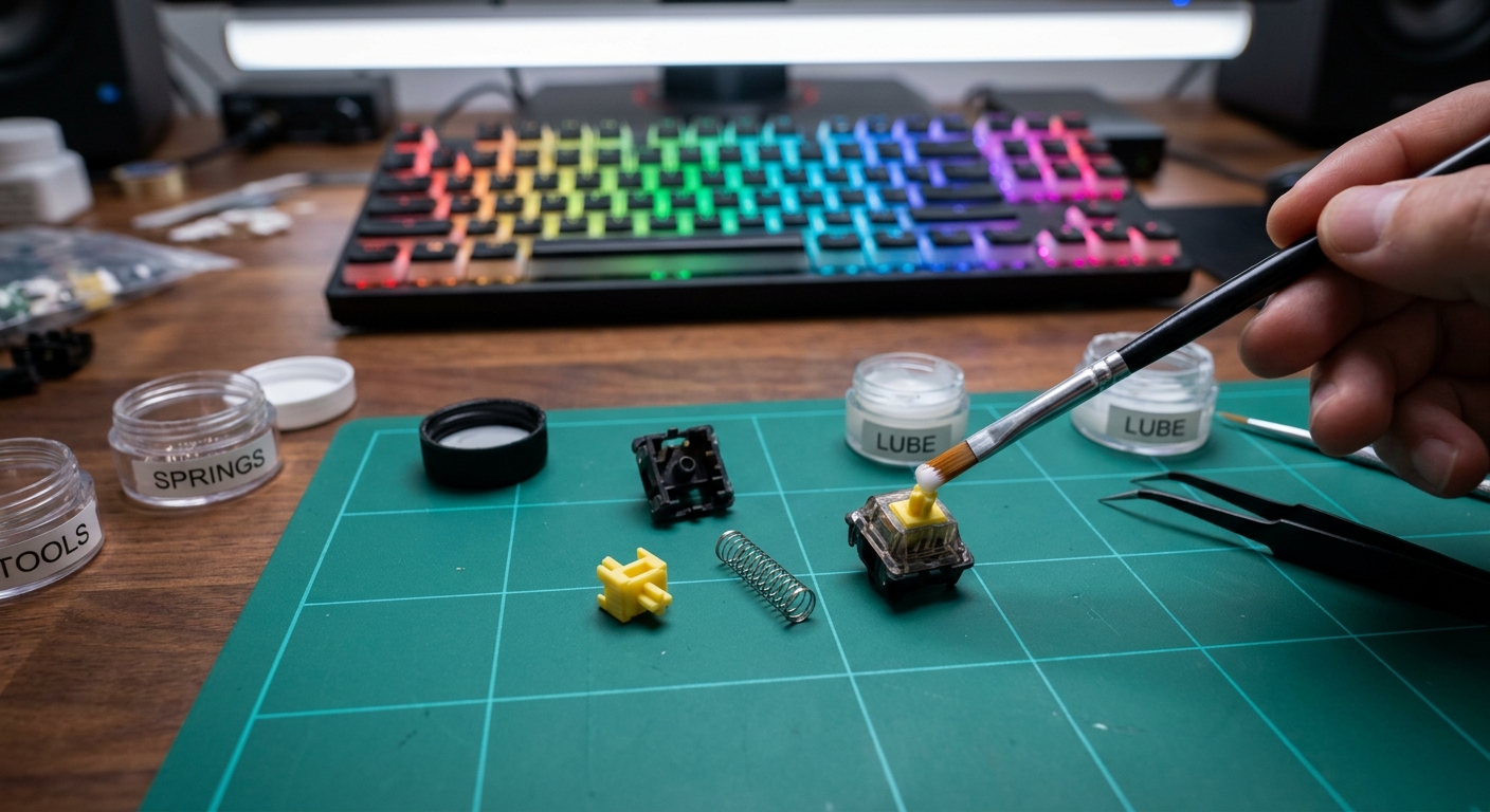 From Factory Crunch to Custom Butter: A Deep-Dive Guide to Switch Lubing and Mods